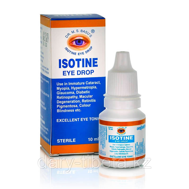 Глазные капли, Айсотин (Isotine) Jagat Pharma (10мл) - фото 1 - id-p109459898