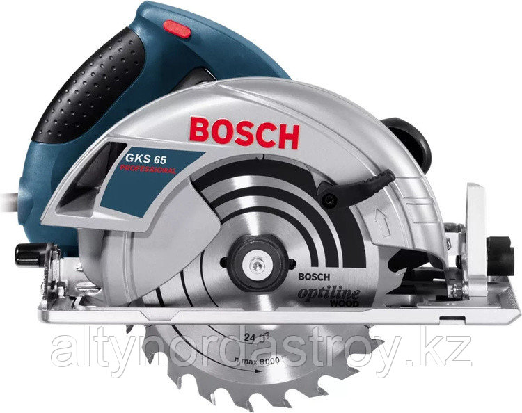 Дисковая пила Пчелка BOSCH GKS 65 (1600 Вт, 190x30 мм, картон) - фото 2 - id-p109284259