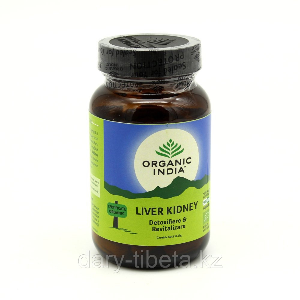 Liver-Kidney Care Organic India,для защиты печени и почек(60капсул) - фото 1 - id-p109898110