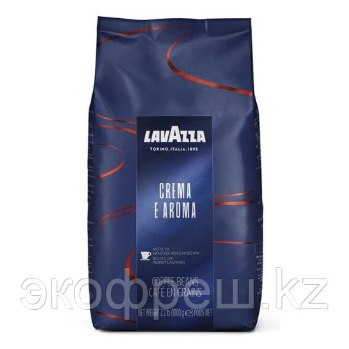 Кофе зерновой Lavazza Crema and Aroma Espresso, 1000 гр. - фото 1 - id-p110196655