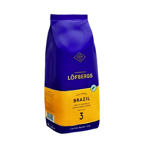 Зерновой кофе Lofbergs Brazil, 1000 гр