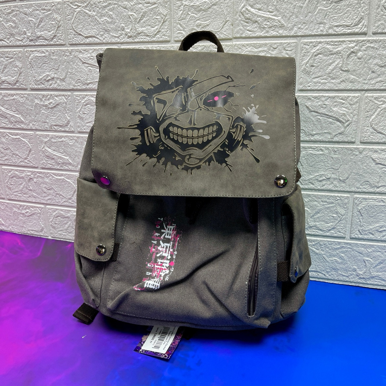 Холщовый рюкзак Токийский Гуль - фото 1 - id-p110197188