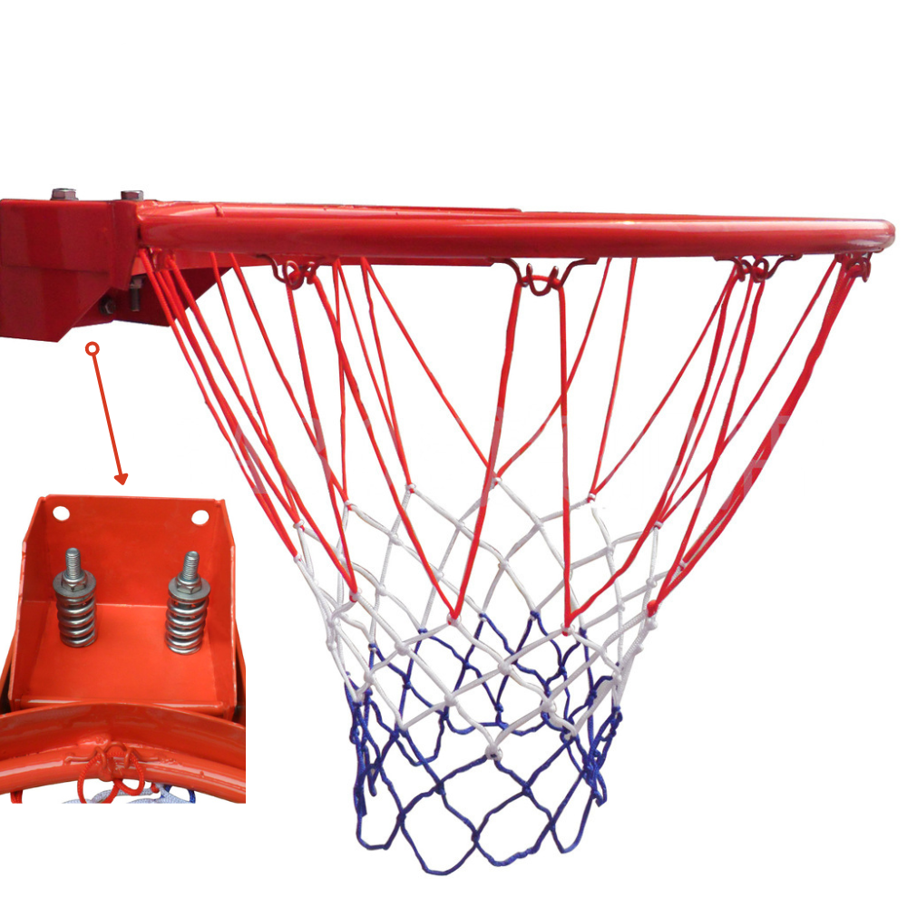 Кольцо баскетбольное с двумя амортизаторами профессиональное S-R4