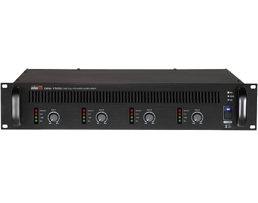 DPA-150Q 4-канальный трансляционный цифровой усилитель мощности - фото 1 - id-p110202179