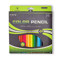 Набор цветных карандашей 24 шт Color Pencil YL211055-24 зеленый