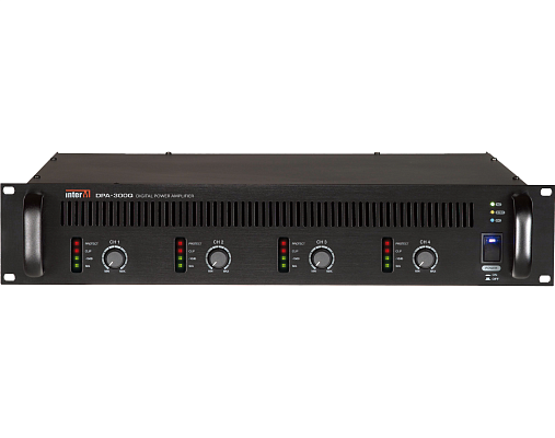 DPA-300Q 4-канальный трансляционный цифровой усилитель мощности - фото 1 - id-p110208038