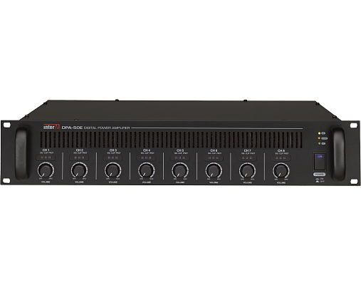 DPA-50E 8-канальный трансляционный цифровой усилитель мощности - фото 1 - id-p110208069