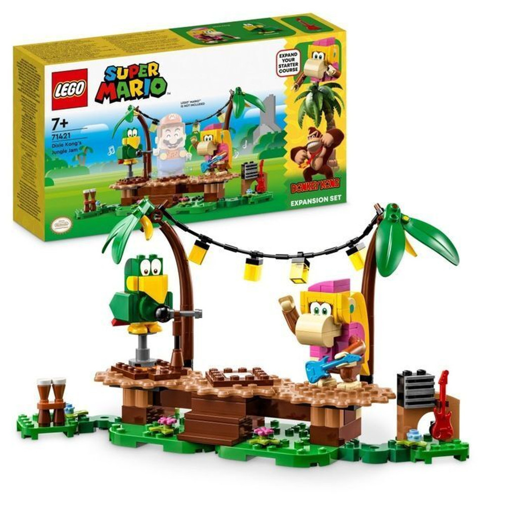 Lego Super Mario Дикси Конг в джунглях