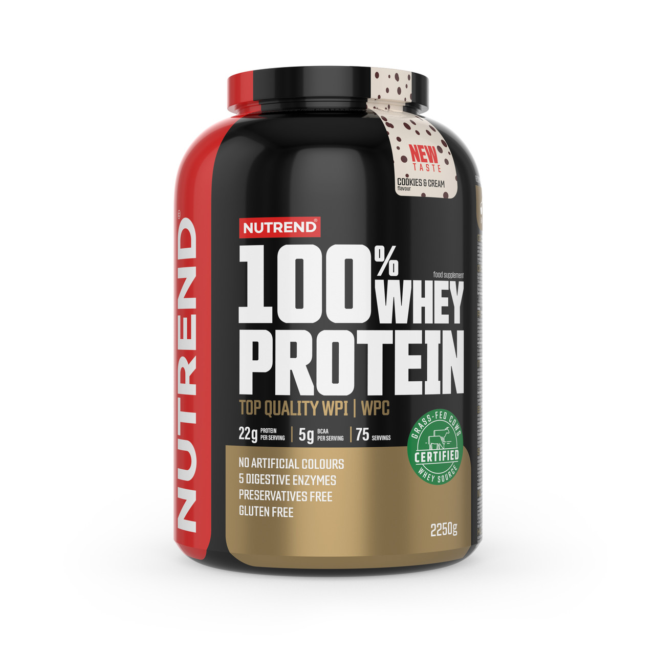 NUTREND 100% WHEY Protein Печенье и Крем - фото 1 - id-p110208578