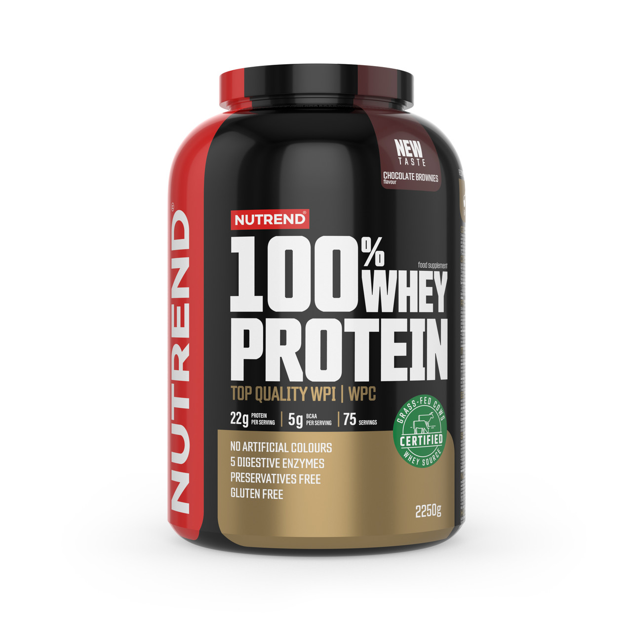 NUTREND 100% WHEY Protein Шоколадные Брауни - фото 1 - id-p110208579