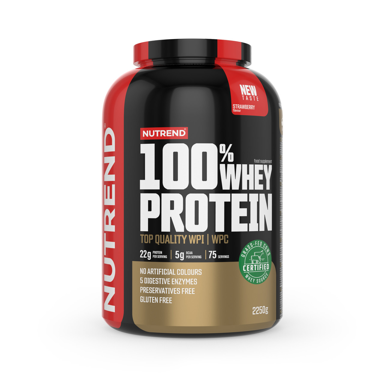 NUTREND 100% WHEY Protein Клубника - фото 1 - id-p110208582
