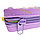 Школьный силиконовый пенал с двумя единорогами поп ит фиолетовый, фото 4
