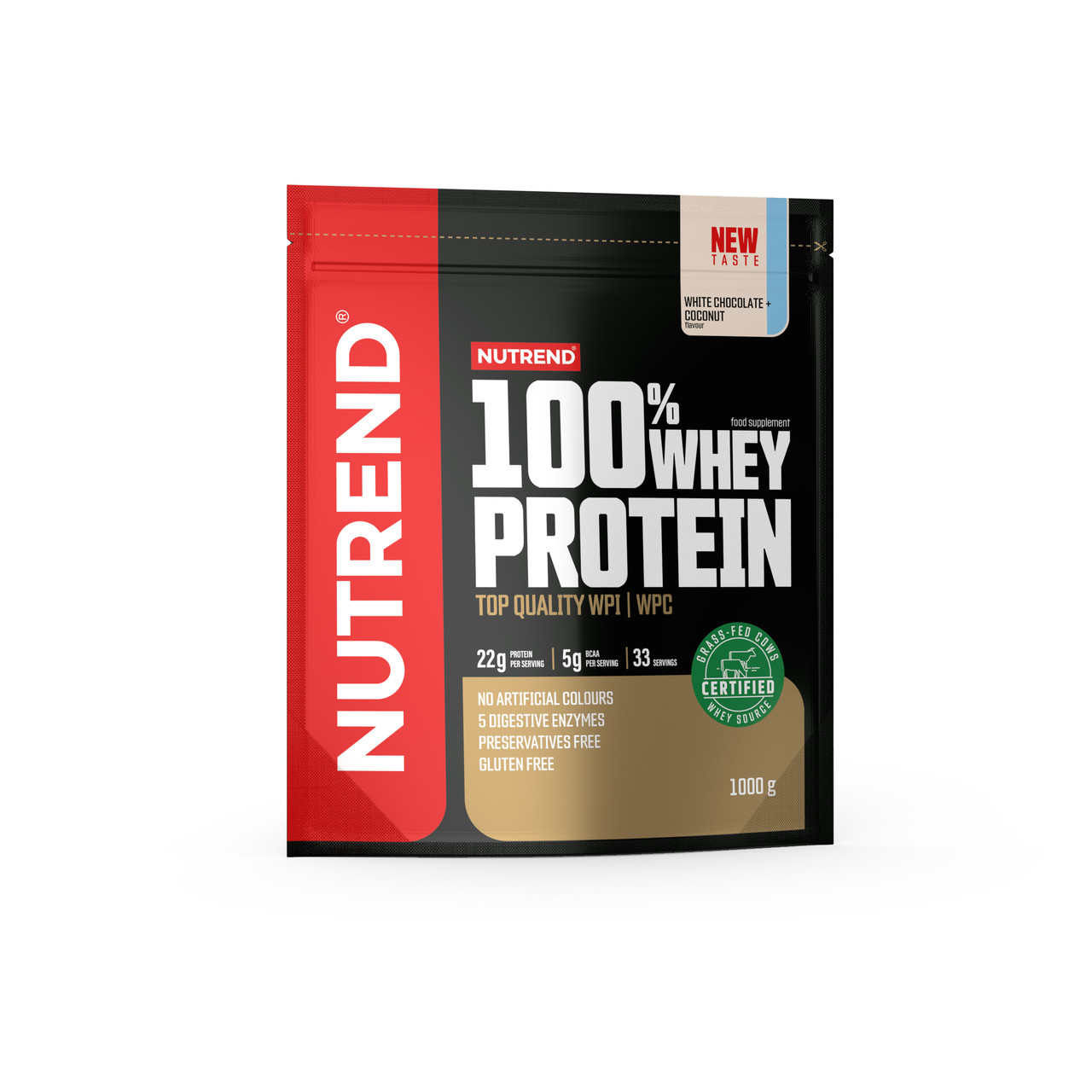 NUTREND 100% WHEY Protein Белый Шоколад-Кокос - фото 1 - id-p110208722
