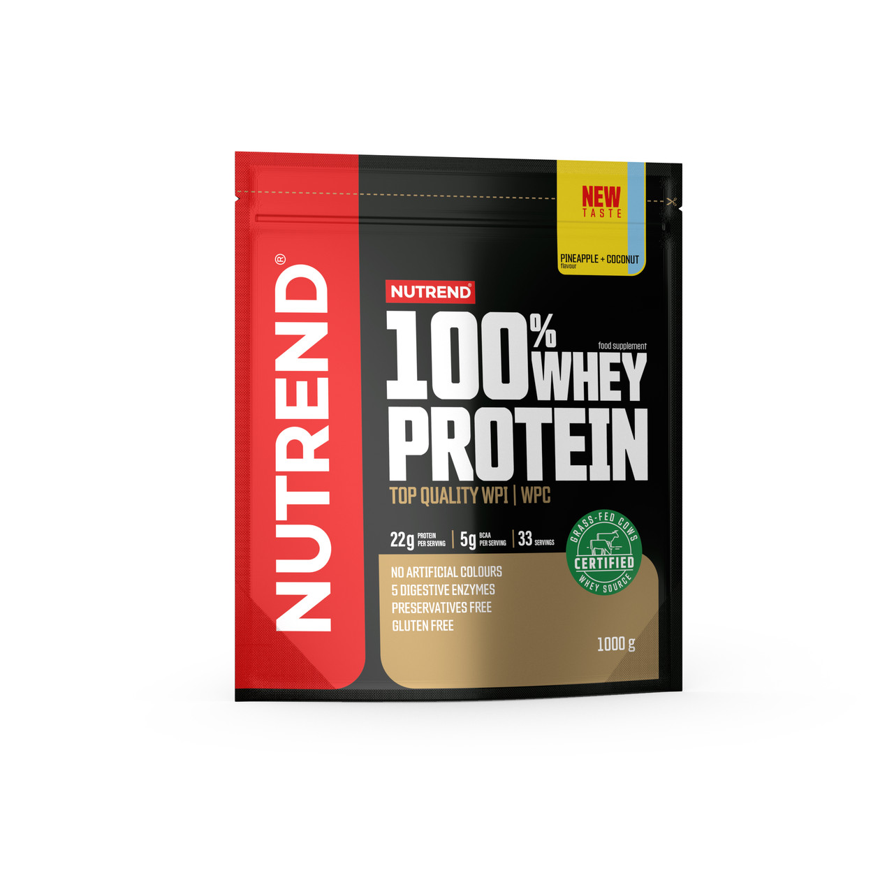NUTREND 100% WHEY Protein Ананас-Кокос - фото 1 - id-p110208732