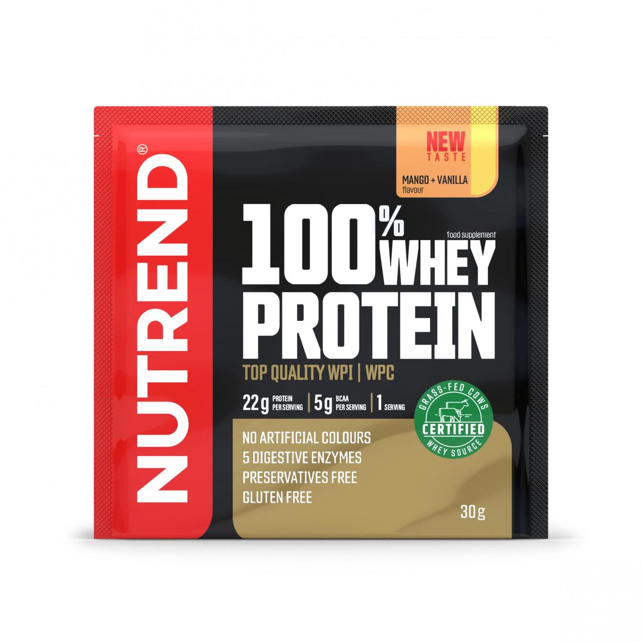 NUTREND 100% WHEY Protein Ваниль - фото 1 - id-p110208941