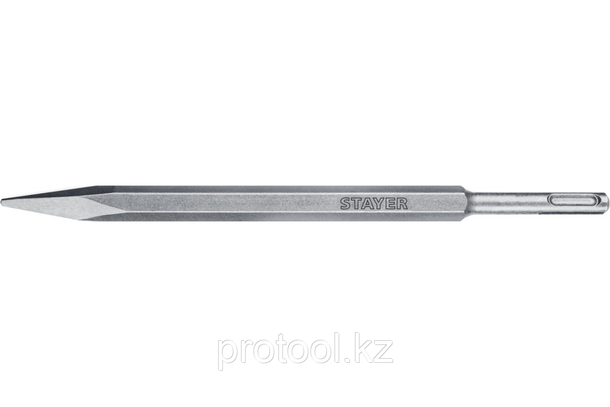 STAYER 250 мм, SDS-Plus, зубило пикообразное 29351-00-250_z02