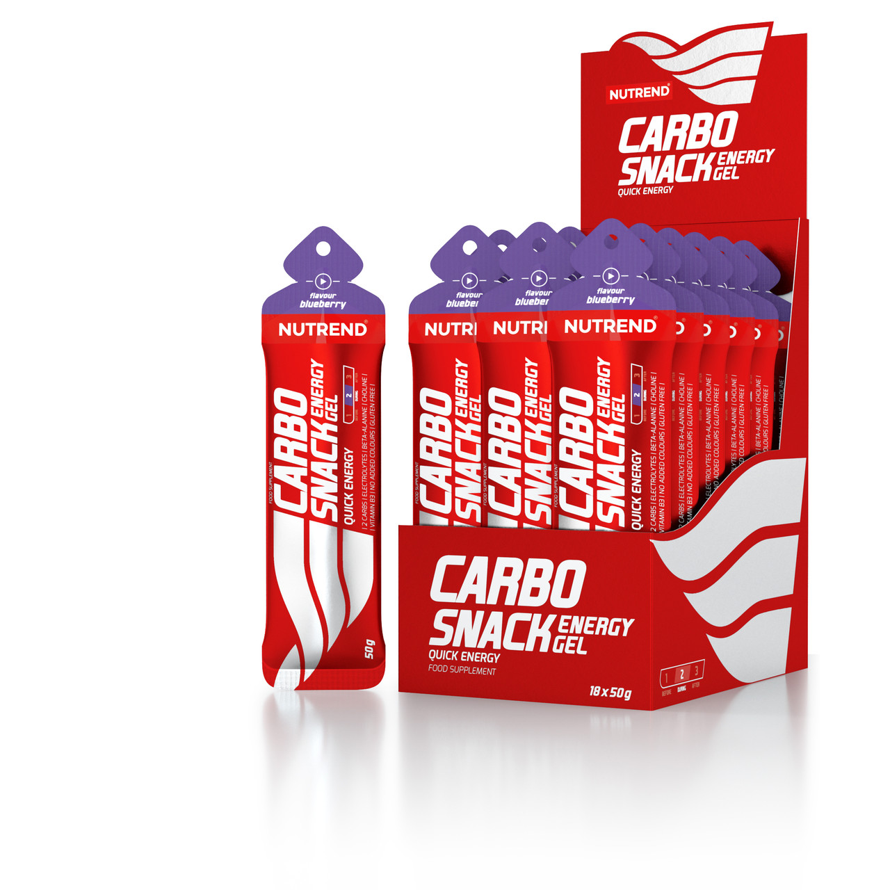 NUTREND Carbosnack Саше Энергетический Гель 50 грамм