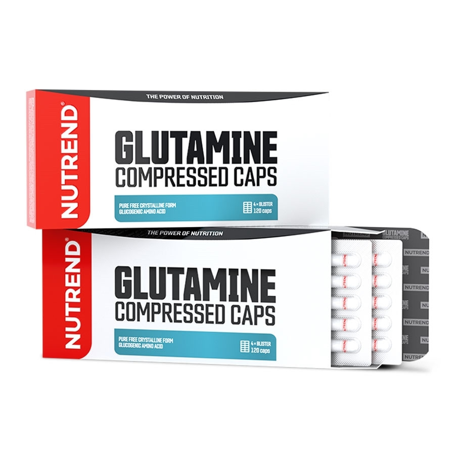 NUTREND Glutamine Капсулы 120 штук - фото 1 - id-p110212413