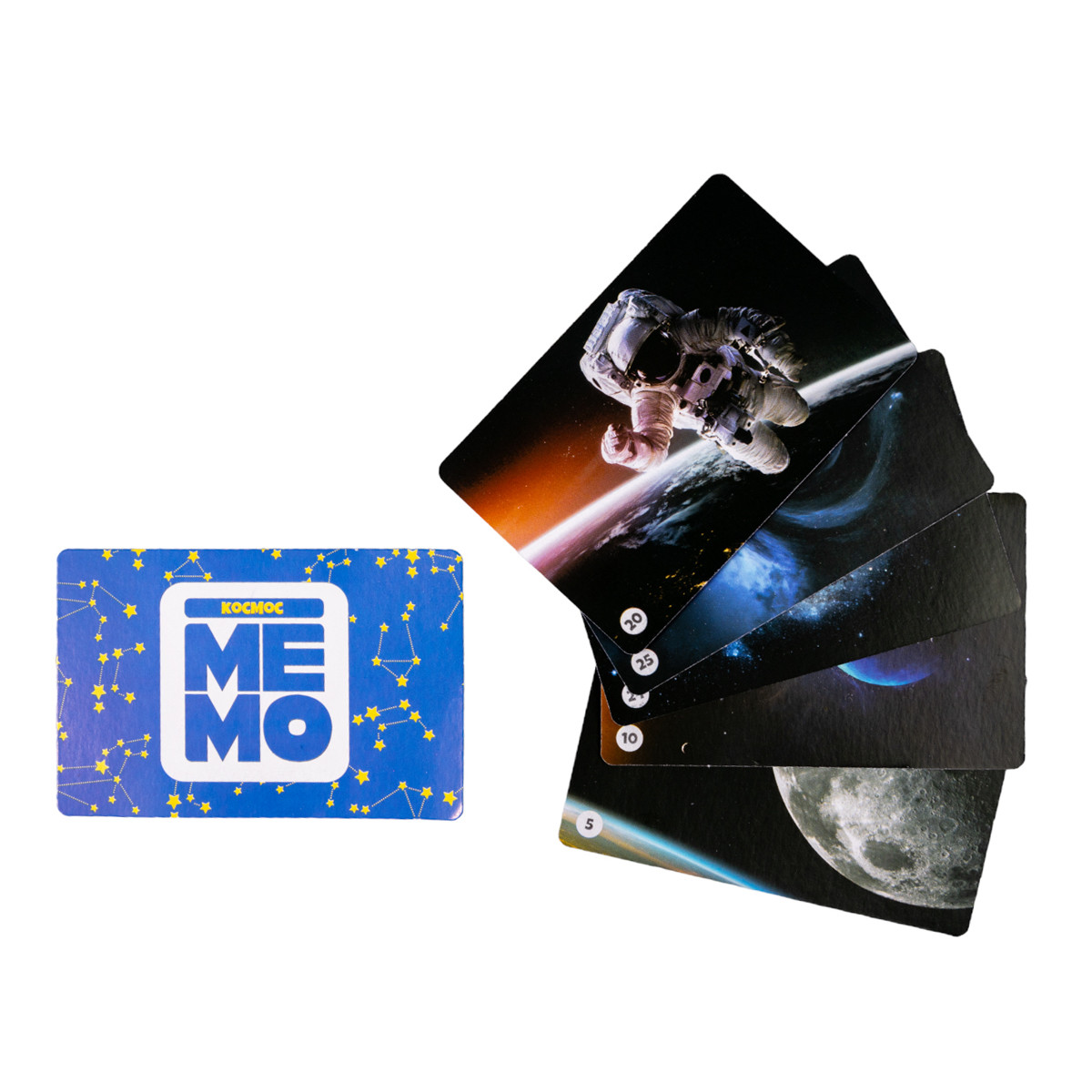 Игра МЕМО «Космос» (50 карточек) - фото 4 - id-p88790673