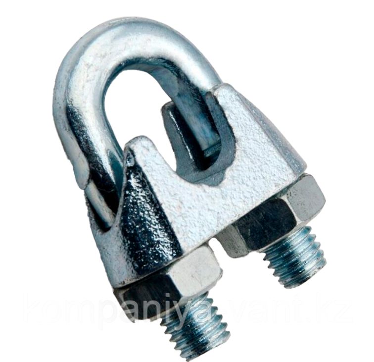 Зажим канатный ДИН 741 д. 26мм, фото 1