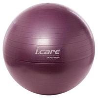 Мяч гимнастический с насосом JOEREX д.650 мм (65см, Фиолетовый/кулгқін) JIC019