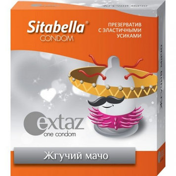 Насадка стимулирующая Sitabella Extender Жгучий мачо