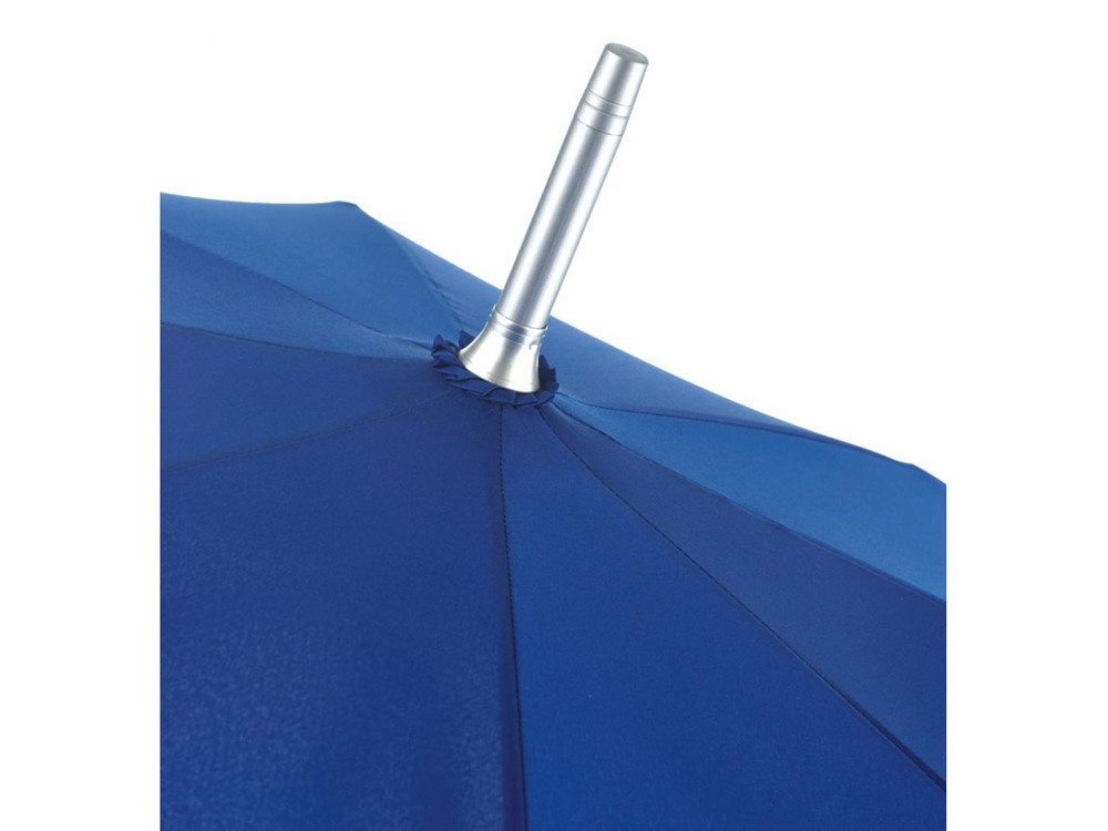 Зонт-трость 7560 Alu с деталями из прочного алюминия, полуавтомат, серый - фото 2 - id-p110248743