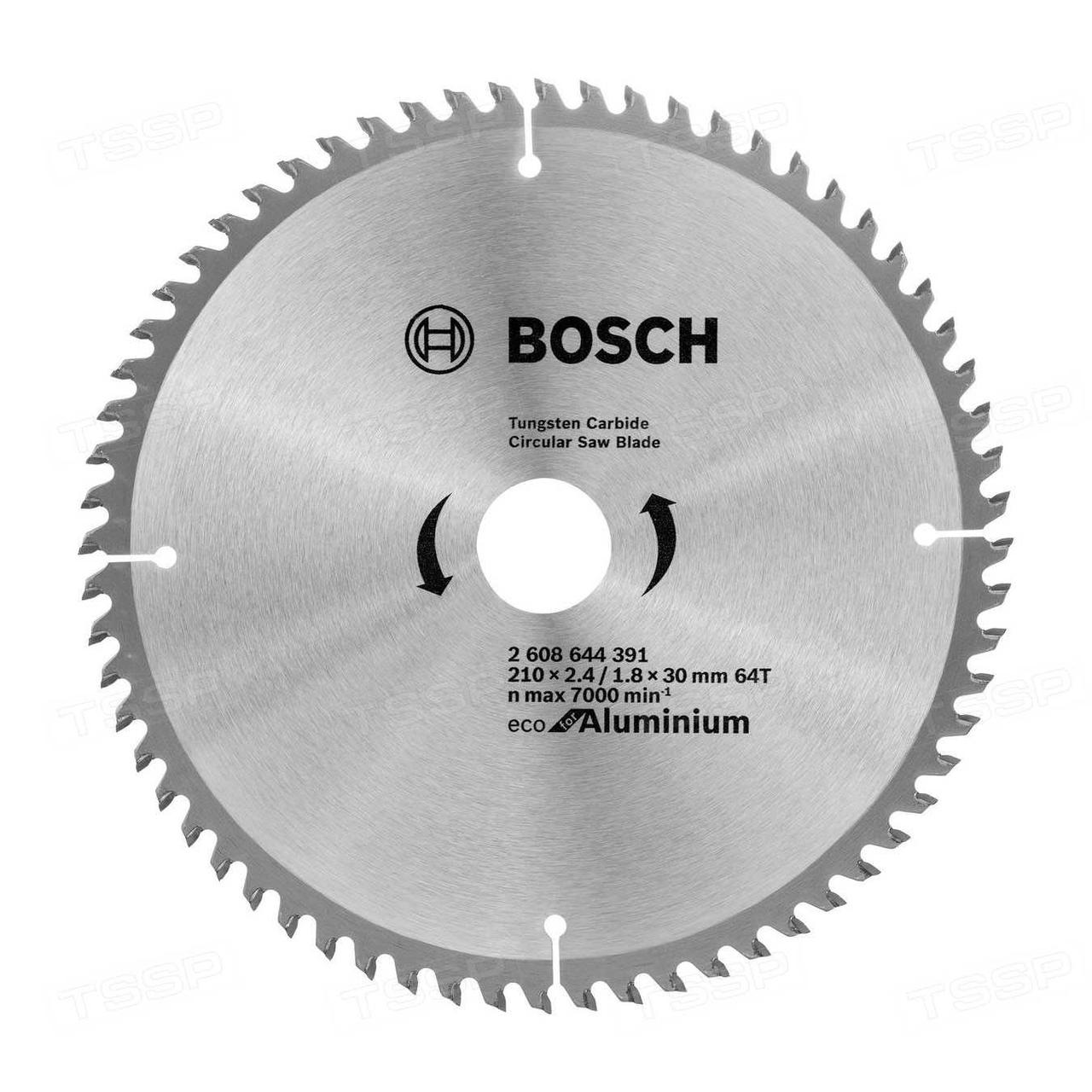 Пильный диск по алюминию Bosch ECO AL H 210*30-64 2608644391 - фото 1 - id-p110256059