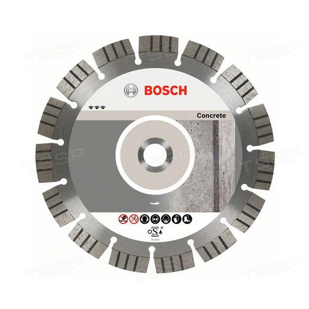Алмазный диск Bosch 180*22,23 Best for Concrete 2608602654 - фото 1 - id-p110257430