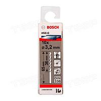 Набор сверло по металлу Bosch 3.2 мм 10 шт HSS-G Standard 2608595056