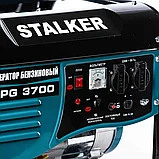 Бензиновый генератор STALKER SPG-3700 / 2.5кВт / 220В, фото 6
