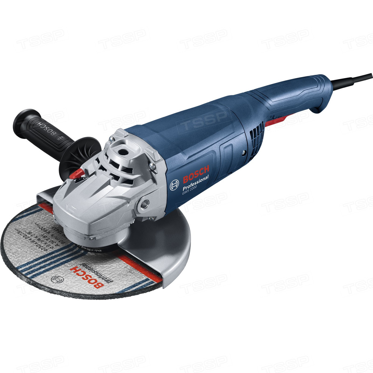 Угловая шлифмашина Bosch GWS 2200 180мм 06018C00R0 - фото 1 - id-p110257648