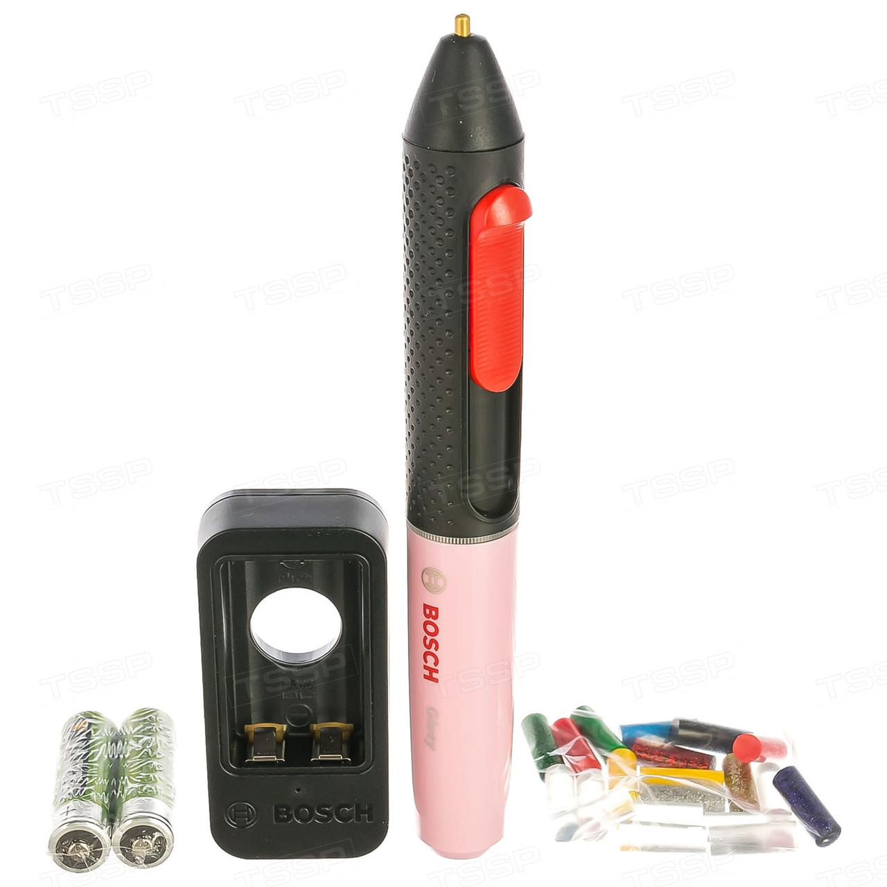 Клеевая ручка Bosch Gluey розовый 06032A2103 - фото 1 - id-p110261165
