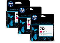 HP Картридж HP 712 DesignJet 3-Pack Magenta (3ED78A)