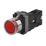 ЭРА Кнопка управления LAY5-BW3461 с подсветкой красный 1з