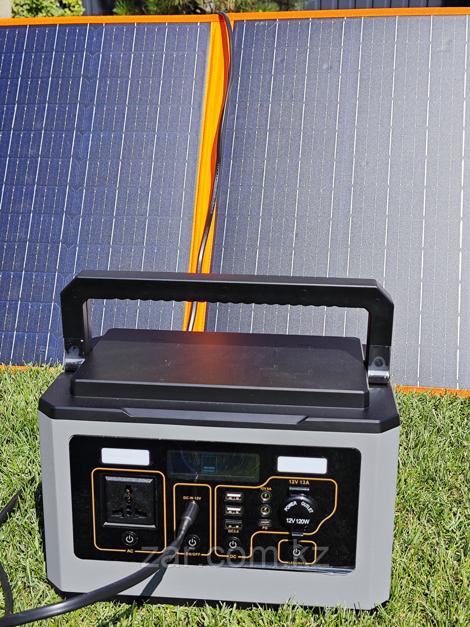 Портативная электростанция 500Вт(складная солнечная панель 200Вт), фото 1