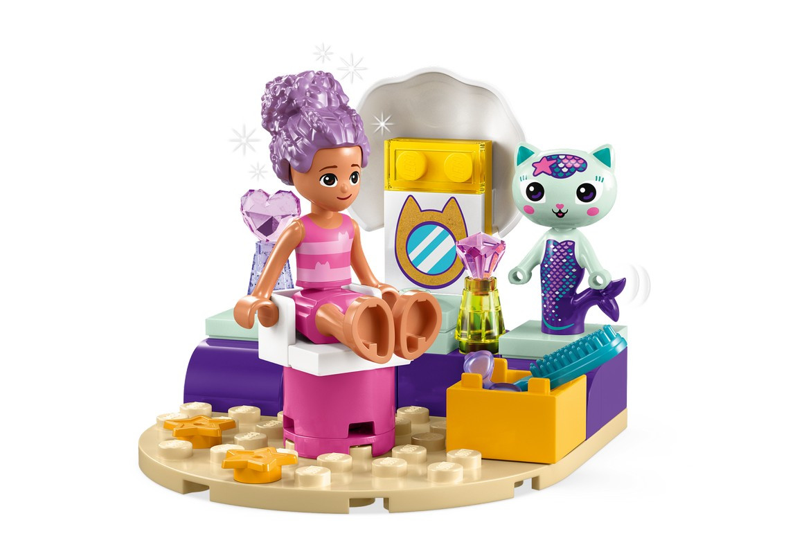 10786 Lego Gabby's DollHouse Корабль и спа Габби и МерКэта Лего Кукольный домик Габби - фото 5 - id-p110208126
