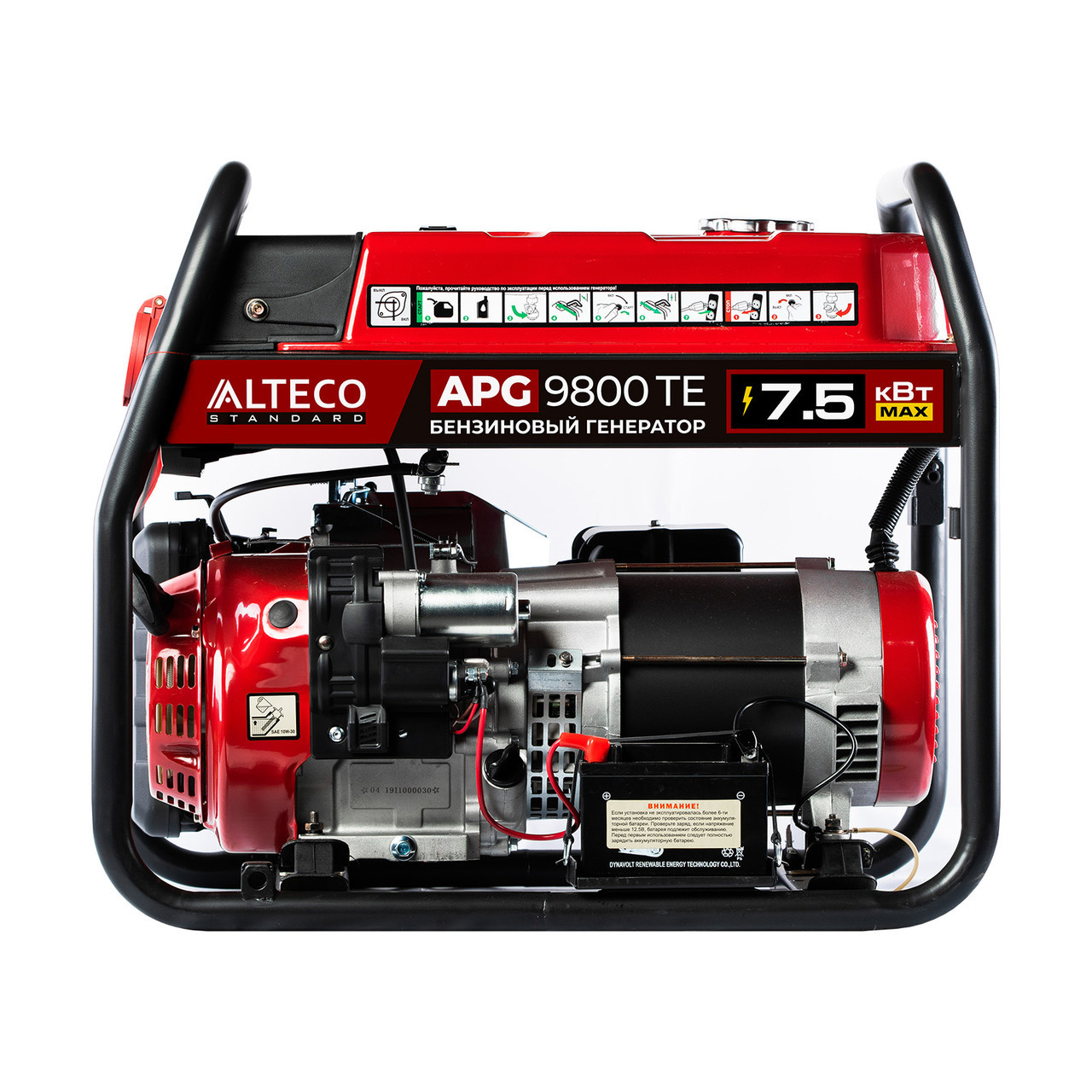 Бензиновый генератор ALTECO APG-9800TE (N) / 7кВт / 220/380В - фото 5 - id-p110255197