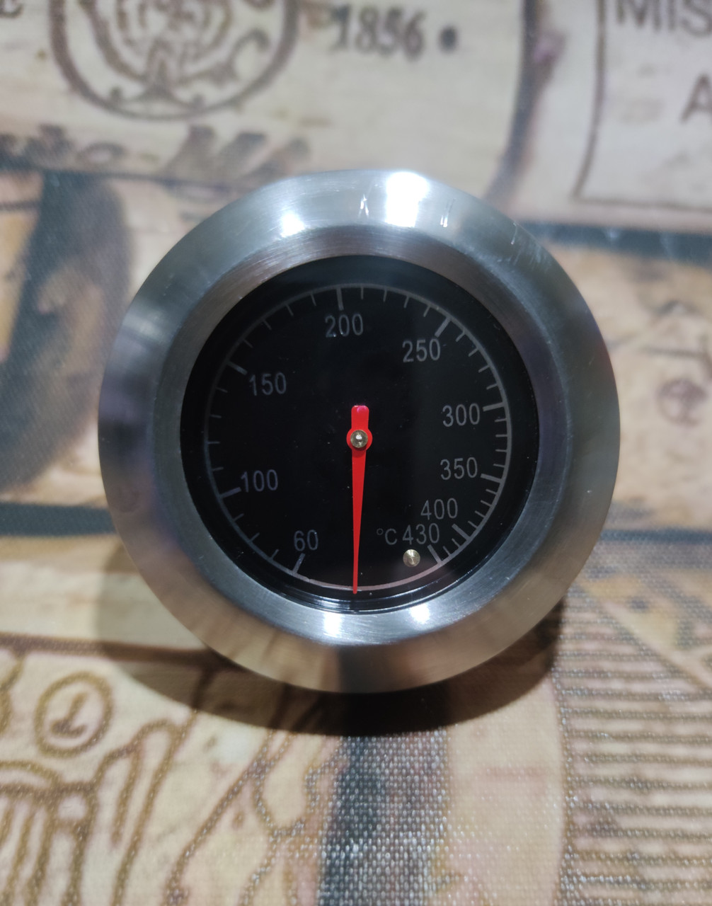 Биметаллический термометр для барбекю радиальный ТБ-BBQ
