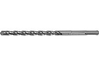 Бетонға арналған бұрғы SDS-Plus БИЗОН "МАСТЕР", 2 кескіш, спираль 4С, 10х210мм