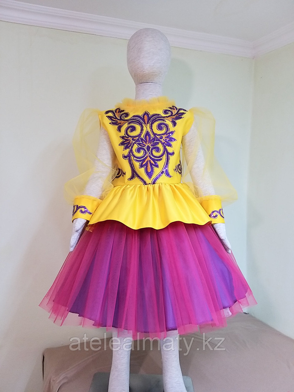 Казахское национальное платье для детей - фото 2 - id-p72112307