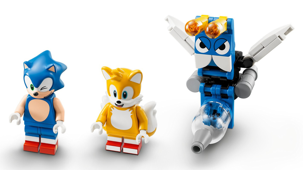 76991 Lego Sonic Мастерская Тейлза и Самолет Торнадо Лего Соник - фото 7 - id-p110208142