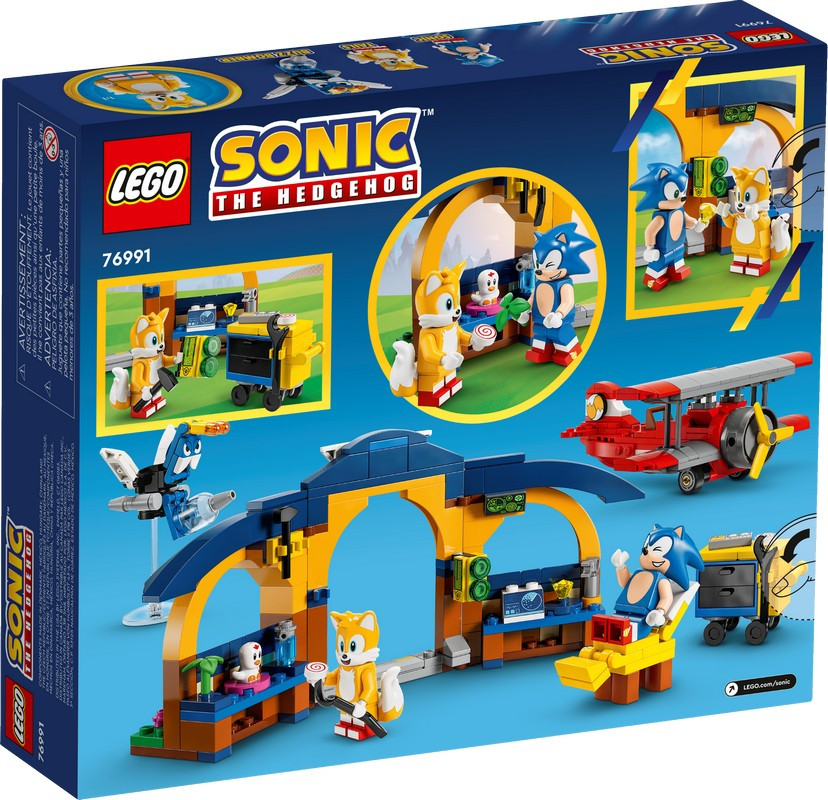 76991 Lego Sonic Мастерская Тейлза и Самолет Торнадо Лего Соник - фото 2 - id-p110208142