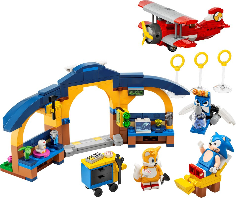 76991 Lego Sonic Мастерская Тейлза и Самолет Торнадо Лего Соник - фото 3 - id-p110208142