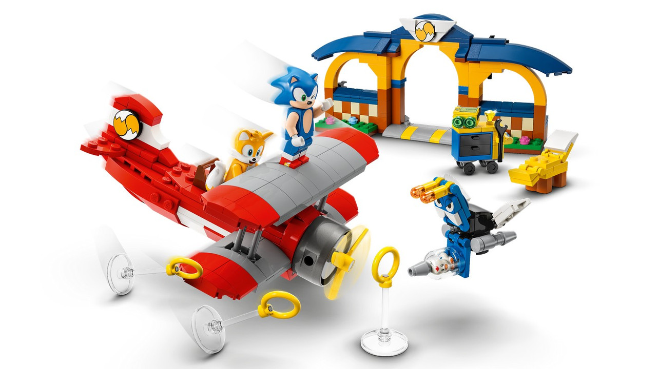 76991 Lego Sonic Мастерская Тейлза и Самолет Торнадо Лего Соник - фото 6 - id-p110208142