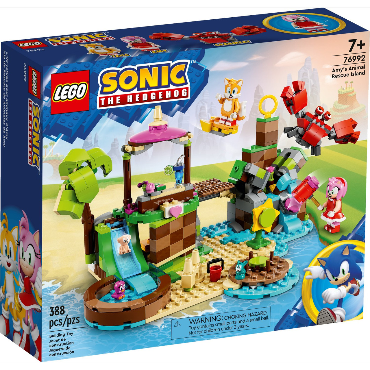 76992 Lego Sonic Остров спасения животных Эми Лего Соник - фото 1 - id-p110208143