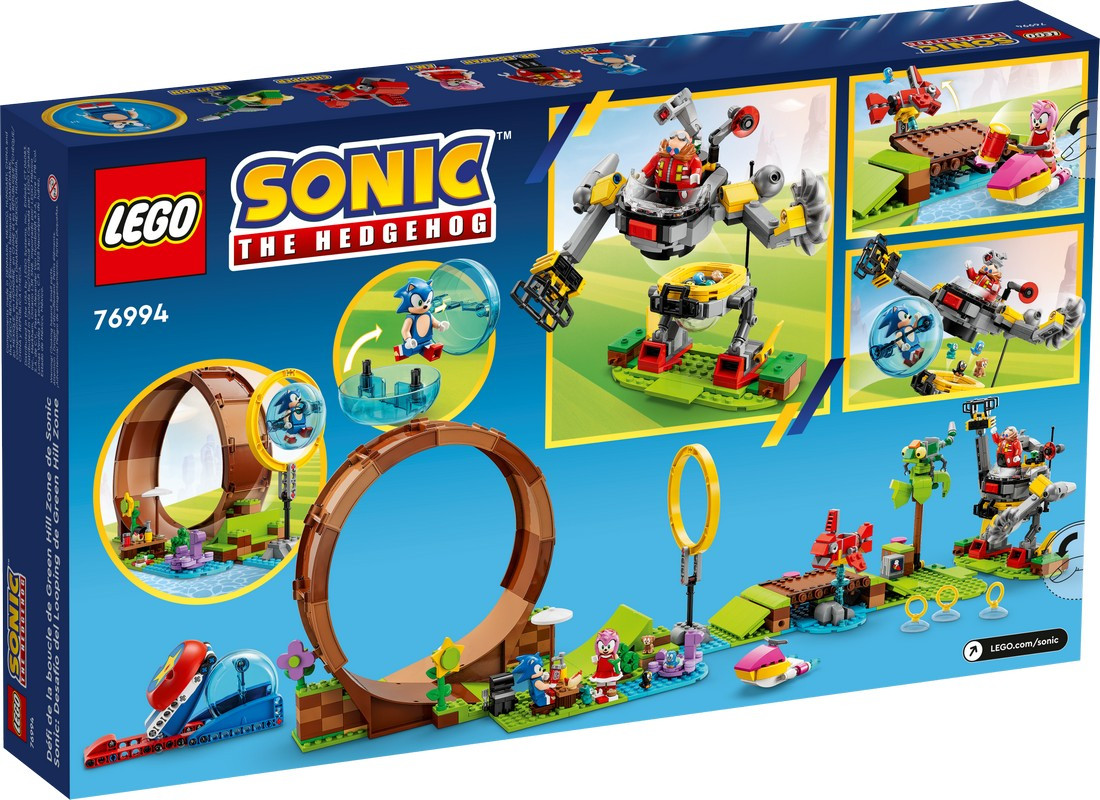 76994 Lego Sonic Испытание Зоны Зеленого холма Соника Лего Соник - фото 2 - id-p110208145