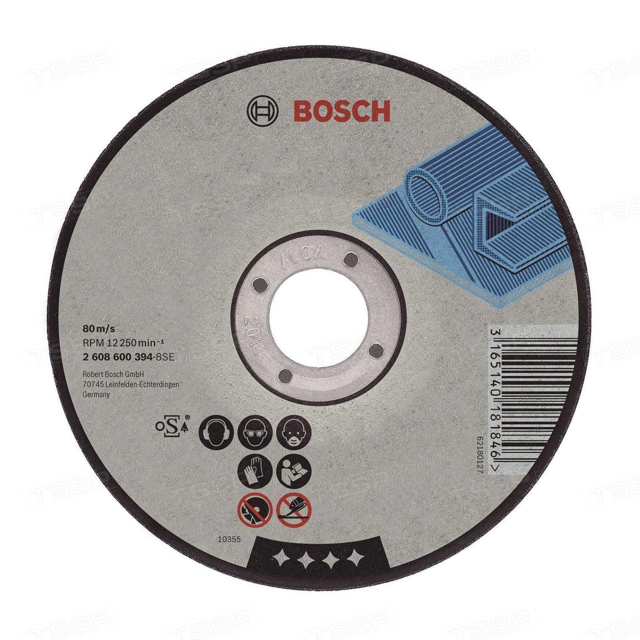 Диск отрезной по нержавеющей стали Bosch 125x1 2608600549 - фото 1 - id-p110279529