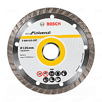 Диск отрезной алмазный универсальный Bosch Turbo 125мм 2608615037