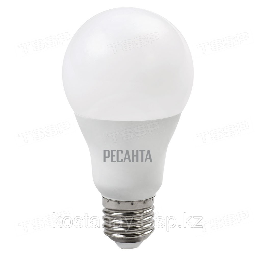 Лампа светодиодная Ресанта LL-R-A65-15W-230-3K-E27 76/1/19 - фото 1 - id-p110283892